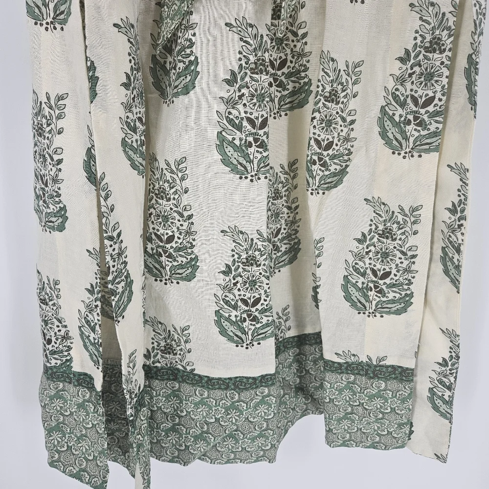 Tuckernuck Jade Terrace Cotton Linen Blend Rollins Maxi Dress - Picture 6 of 16